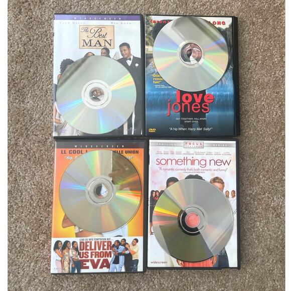 DVD Bundle African-American Romcom Movies - LOVE JONES, BEST MAN - Picture 2 of 2